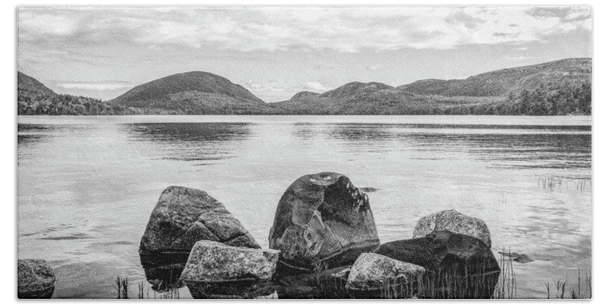 Eagle Lake Hand Towel featuring the photograph Acadia by Holly Ross