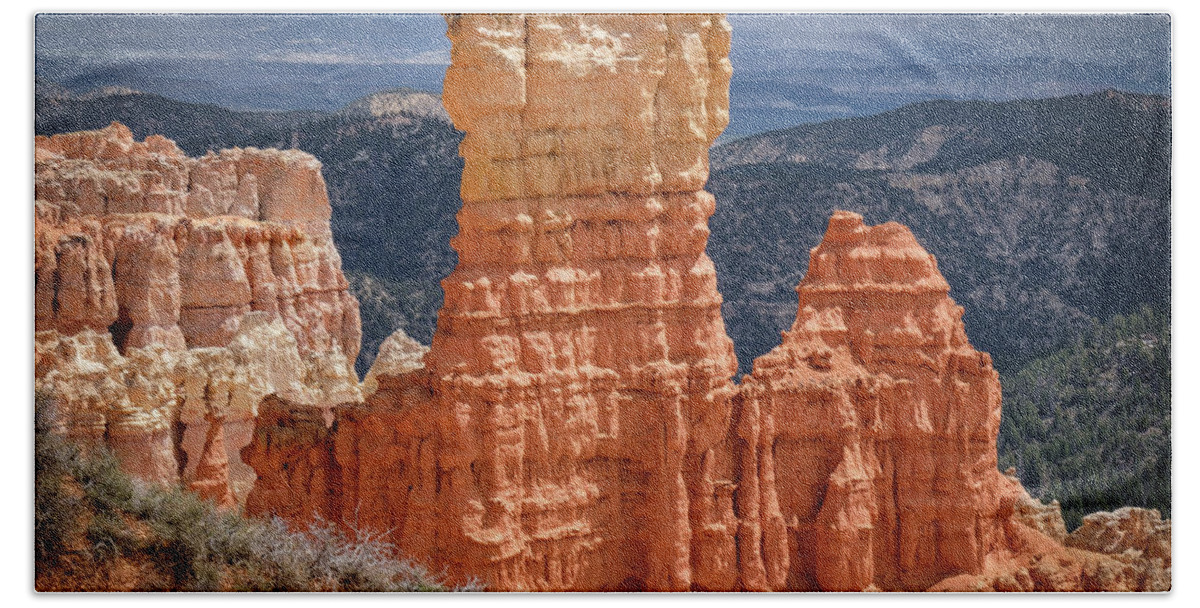 Agua Canyon Hand Towel featuring the photograph Agua Canyon, Bryce UTAH by Georgette Grossman