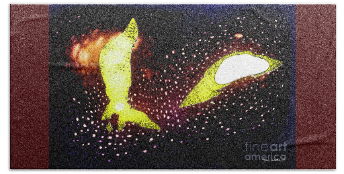 Marc Nader Photo Art Hand Towel featuring the photograph Alien Life by Marc Nader