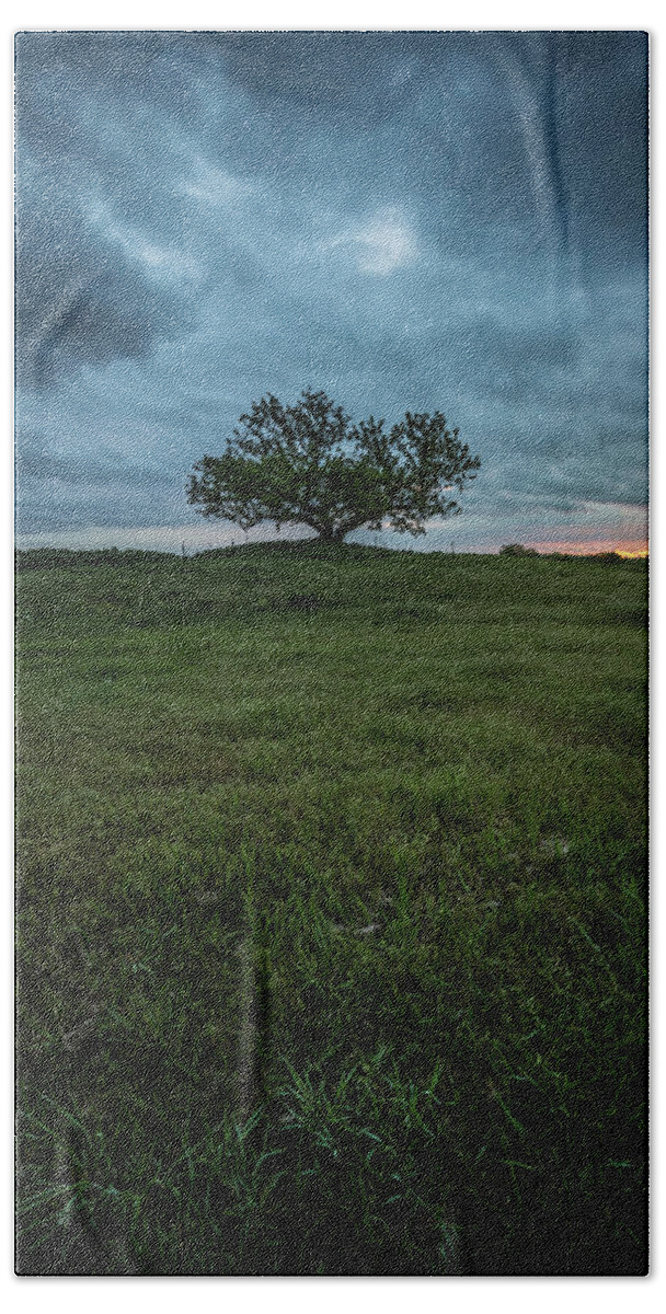 Sky Bath Towel featuring the photograph Alive by Aaron J Groen