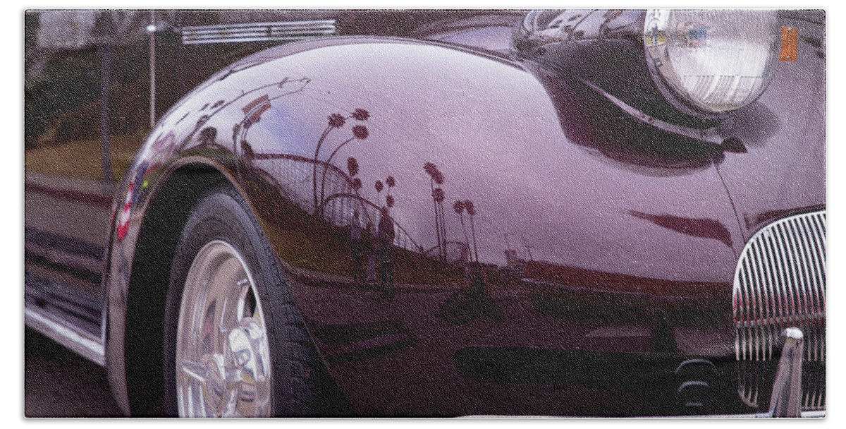 Car Hand Towel featuring the photograph All the curves by Lora Lee Chapman