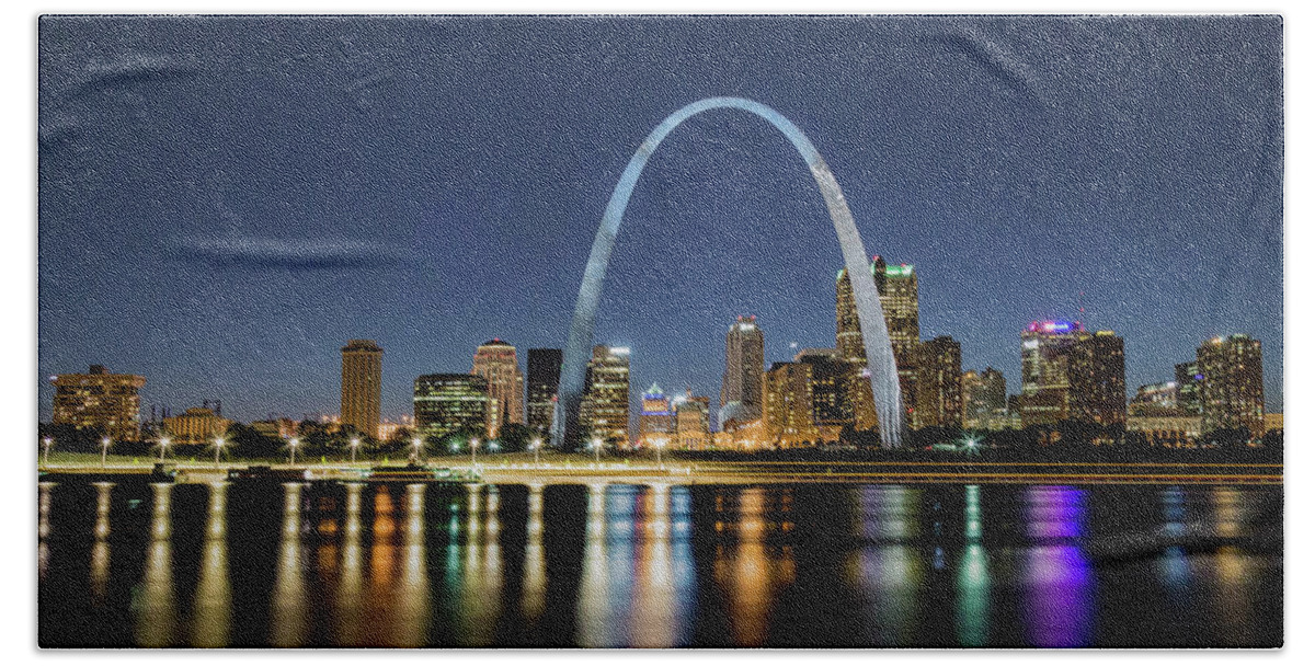 Photography Hand Towel featuring the photograph April Arch by Joe Kopp