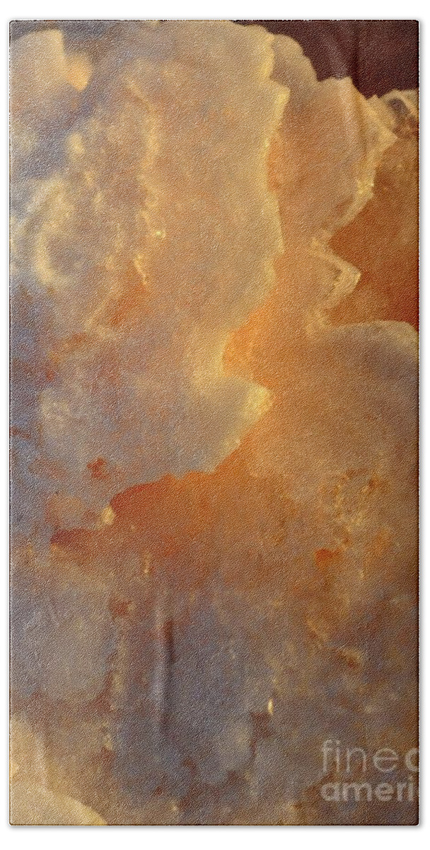 Salt Bath Towel featuring the photograph Salt by Sylvie Leandre