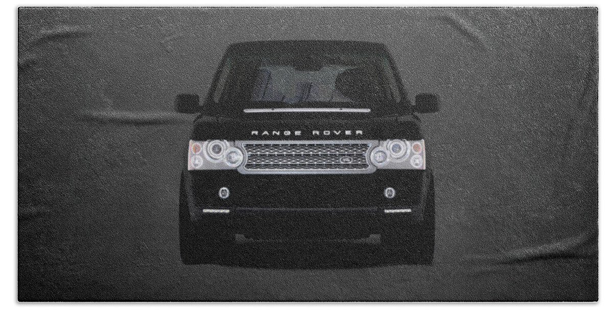 Range Rover Hand Towel featuring the photograph Range Rover by Mark Rogan