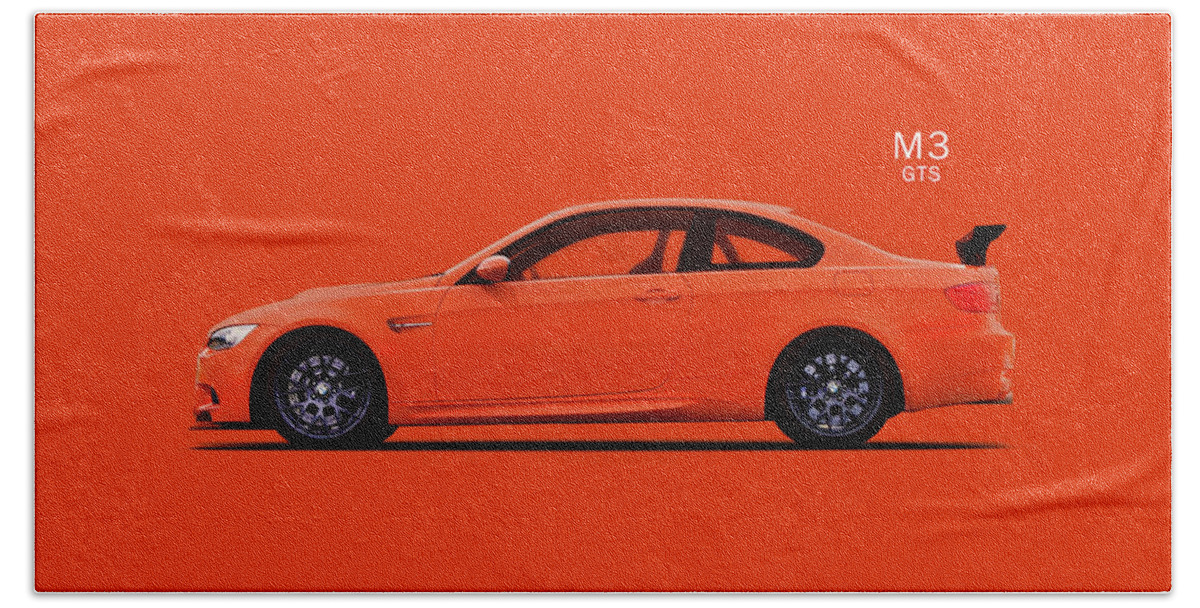 Bmw M3 Hand Towel featuring the photograph The BMW M3 GTS by Mark Rogan