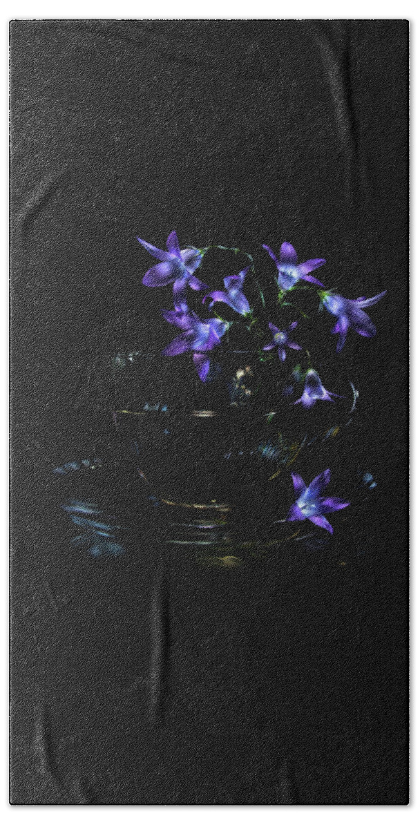 Bluebell Hand Towel featuring the photograph Bluebells by Alexey Kljatov