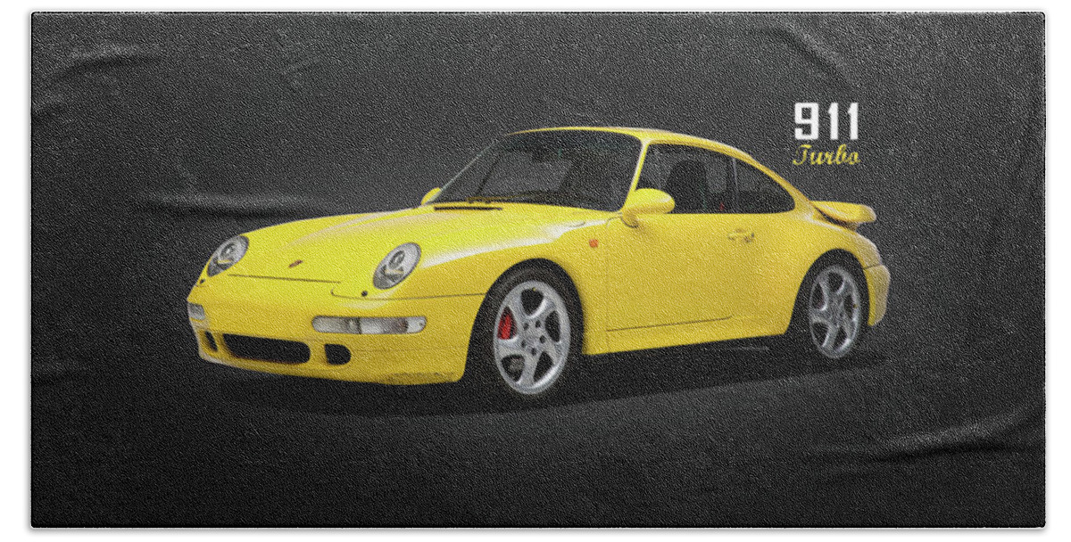 993 Turbo Bath Towel featuring the photograph 911 Turbo Type 993 by Mark Rogan