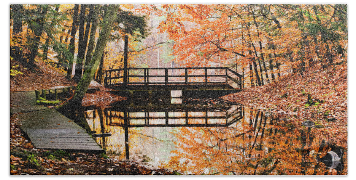 Fall Bath Towel featuring the photograph Autumn Pleasure by Christina Rollo