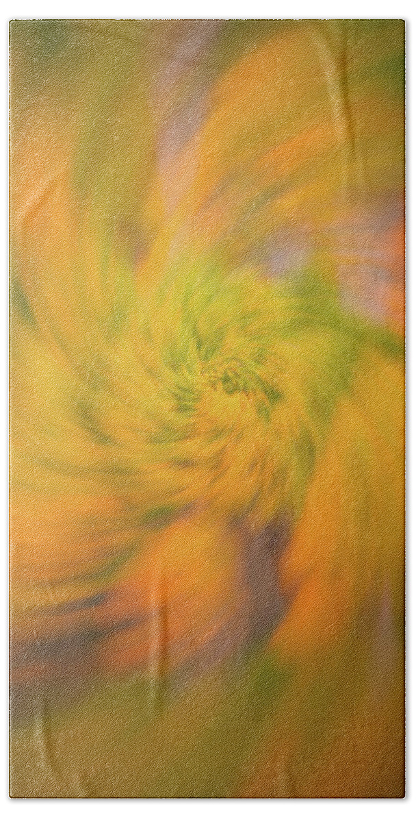 Fall Hand Towel featuring the photograph Autumn Spin by Darren White