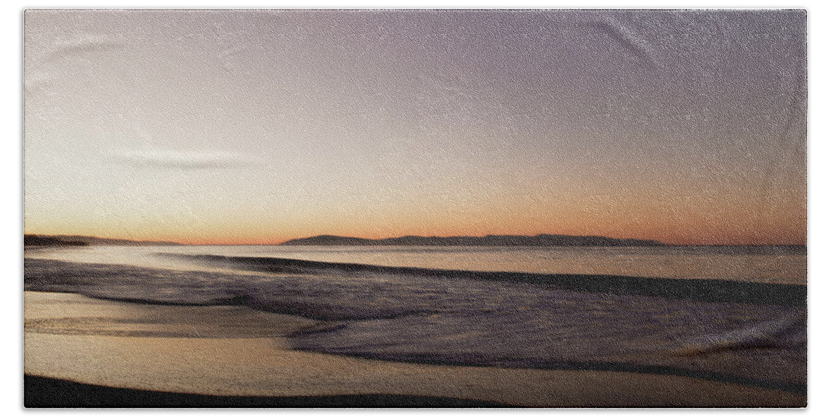 Sunrise Bath Sheet featuring the photograph Bay at sunrise by Lora Lee Chapman