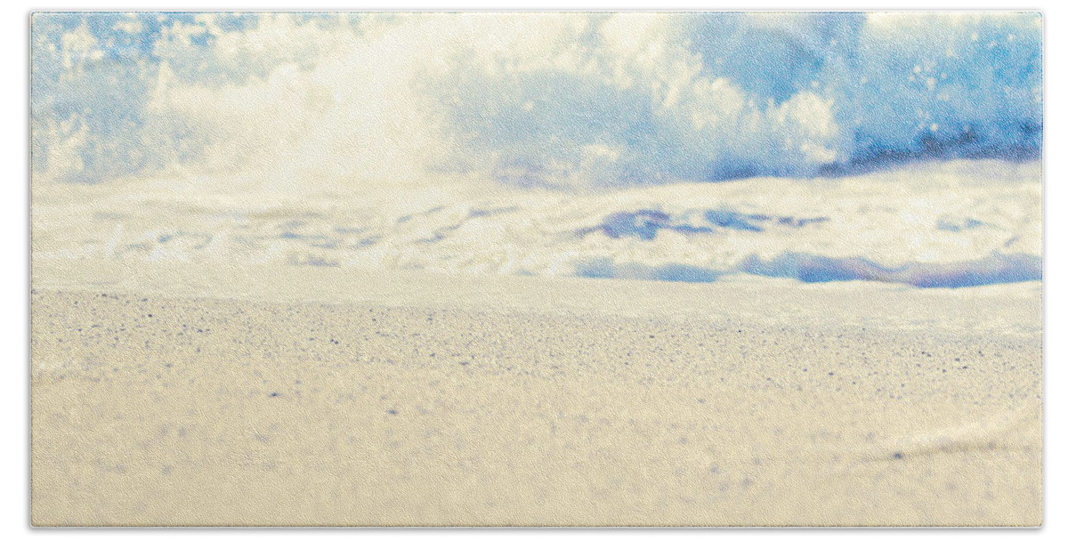 Beach Bath Towel featuring the photograph Beach Gold by Sharon Mau