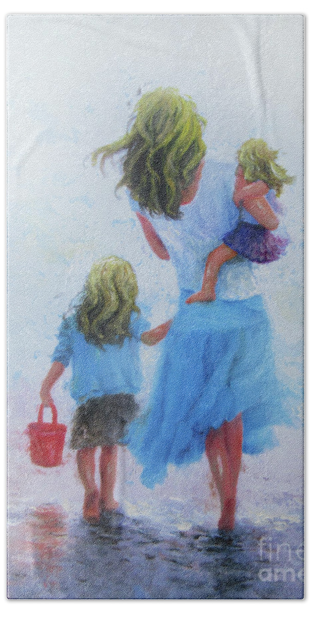  ◦˚ღ ســـجل حضــورك بــلوحه فنية ღ˚◦ - صفحة 3 Beach-mother-two-daughters-vickie-wade