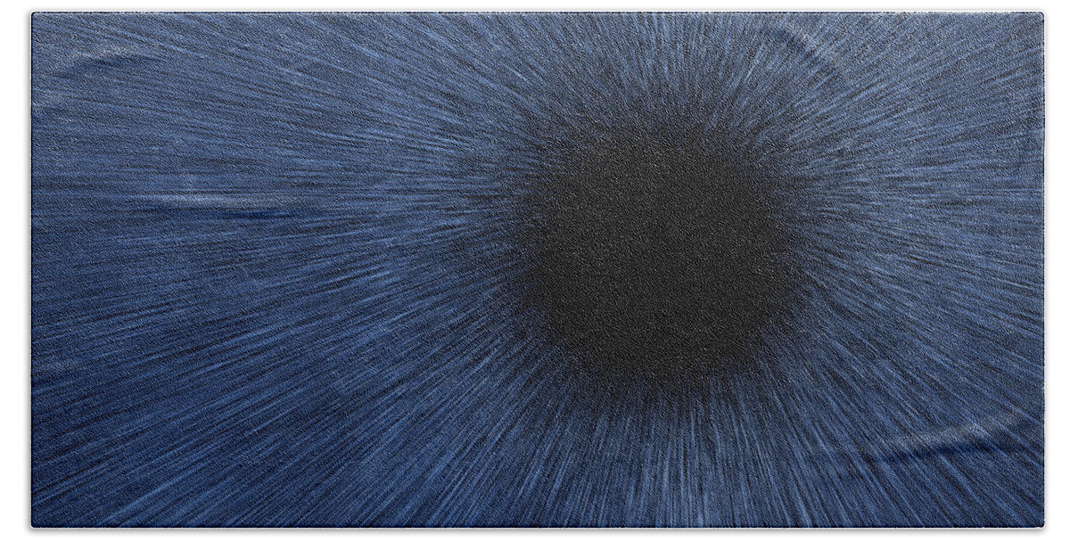Stars Bath Towel featuring the digital art Black Hole by Pelo Blanco Photo