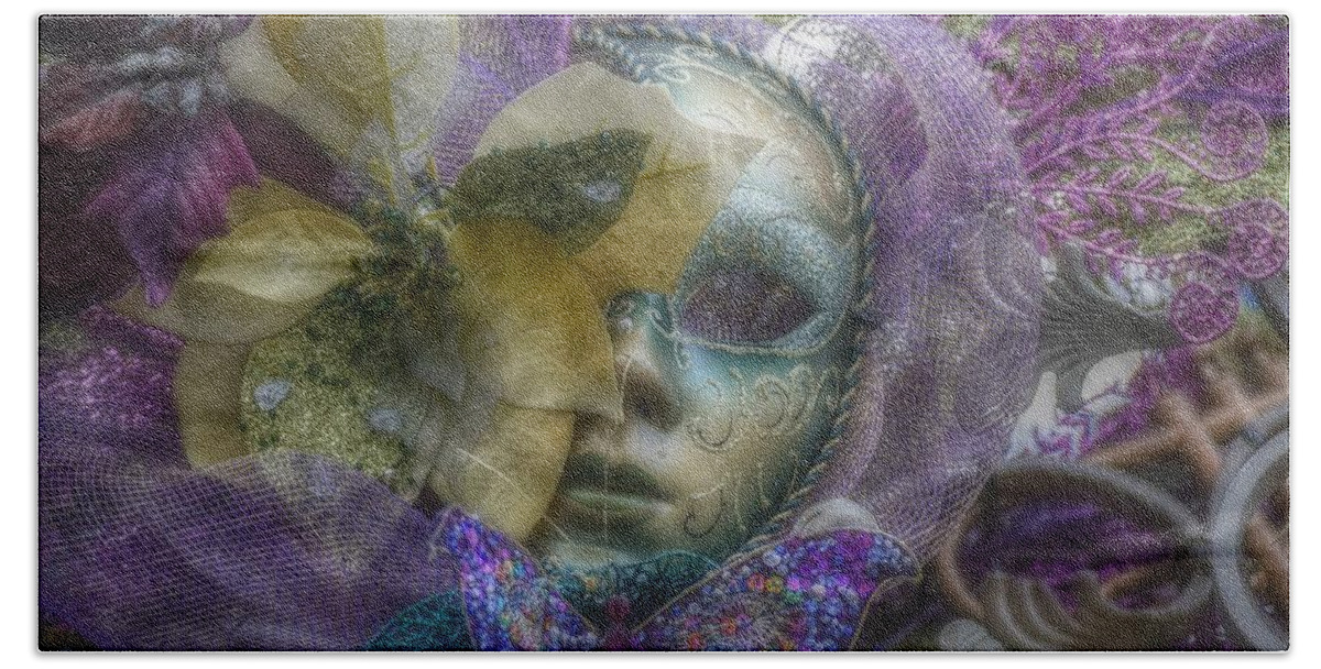 Purple Bath Towel featuring the photograph Can You See Me by Amanda Eberly