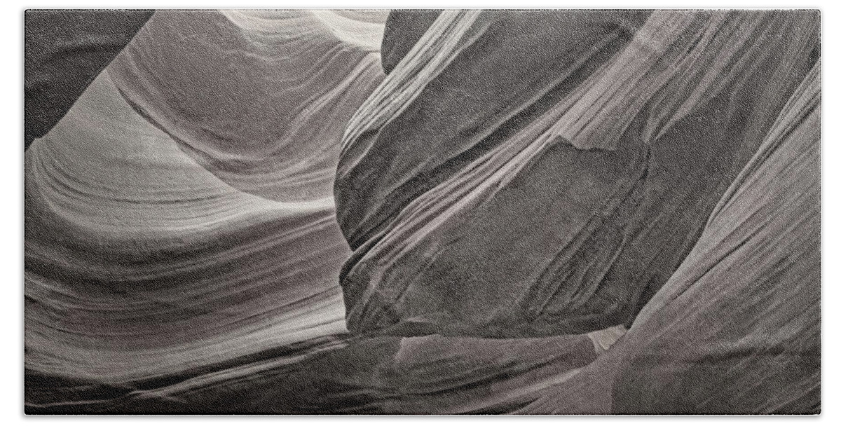 Antelope Canyon Hand Towel featuring the photograph Carved by Water Tnt by Theo O'Connor