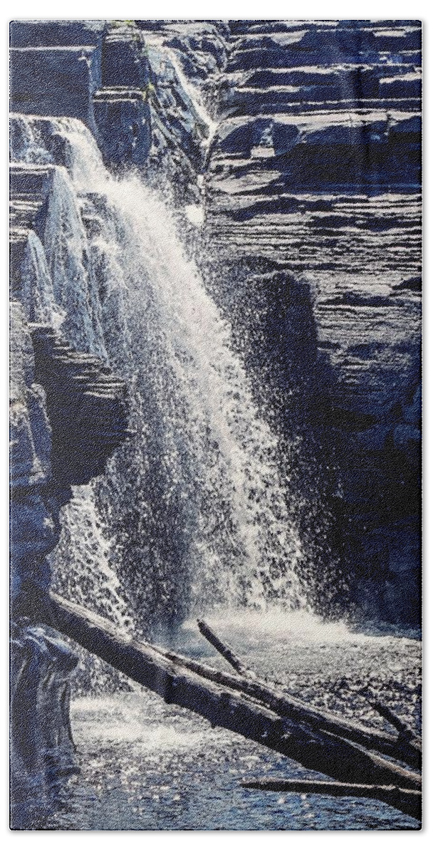  Bath Towel featuring the photograph Cascade by Kendall McKernon