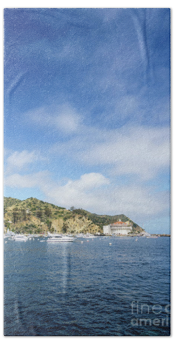 America Bath Towel featuring the photograph Catalina Island High Resolution Photo by Paul Velgos