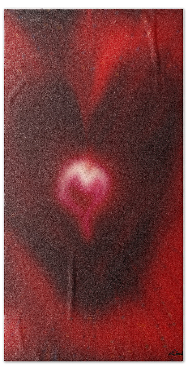 Hearts Bath Sheet featuring the digital art Celebrate Love by Linda Sannuti