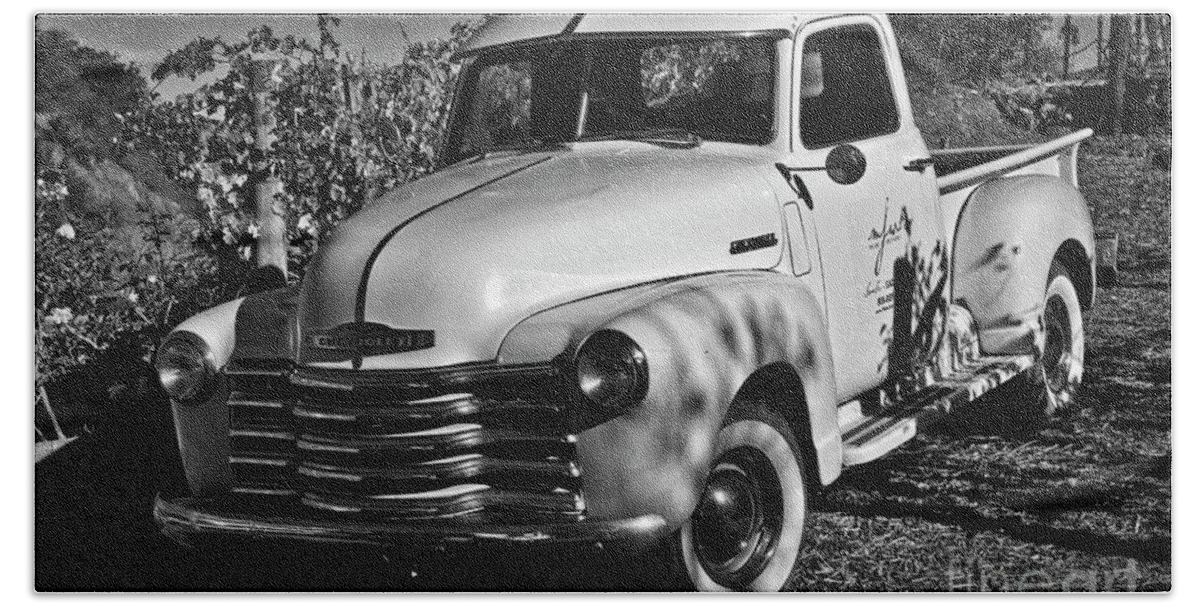 Classic-truck Hand Towel featuring the photograph Classic Chevy Truck by Kirt Tisdale