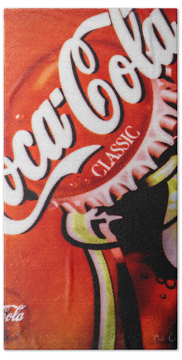 Coke Bath Towel featuring the photograph Coca Cola Classic by Bob Orsillo
