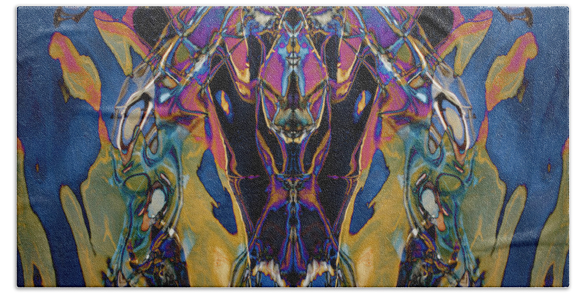 Digital Bath Towel featuring the photograph Color Abstraction XXI by David Gordon