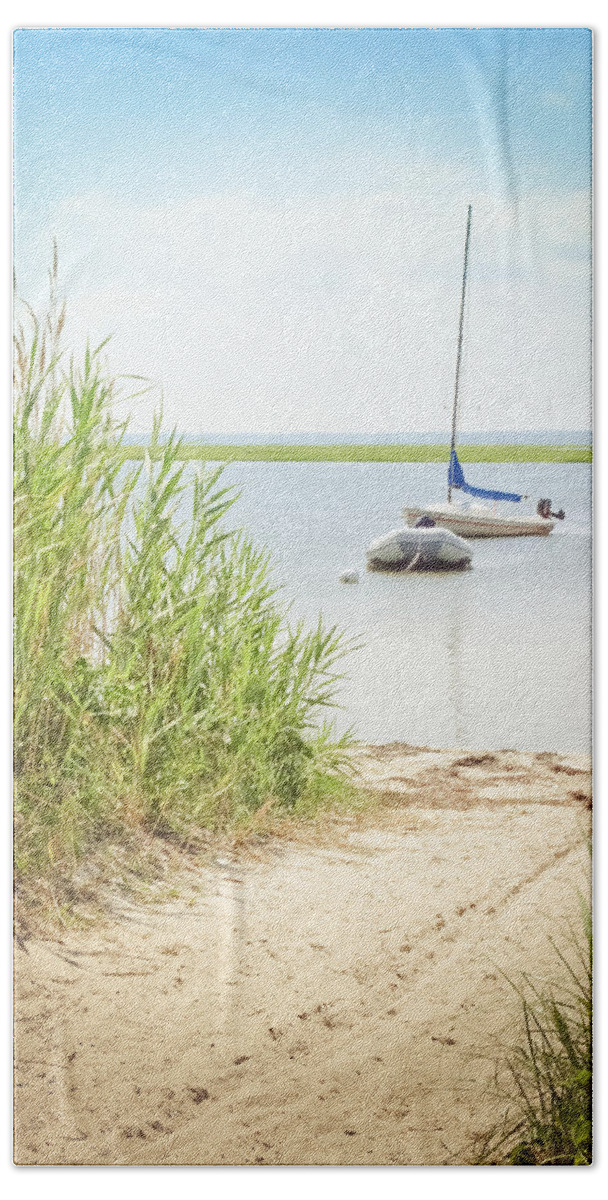 Sailboat Bath Towel featuring the photograph Come Sail Away by Colleen Kammerer