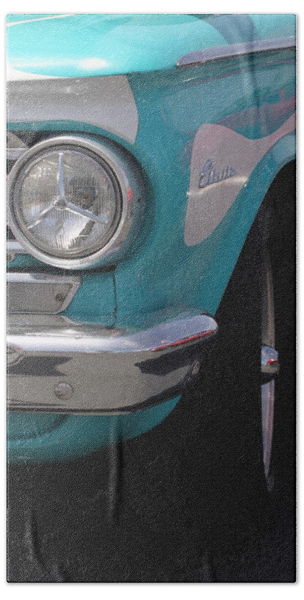 Chevy Bath Towel featuring the photograph Corvair Classic by Jeff Floyd CA