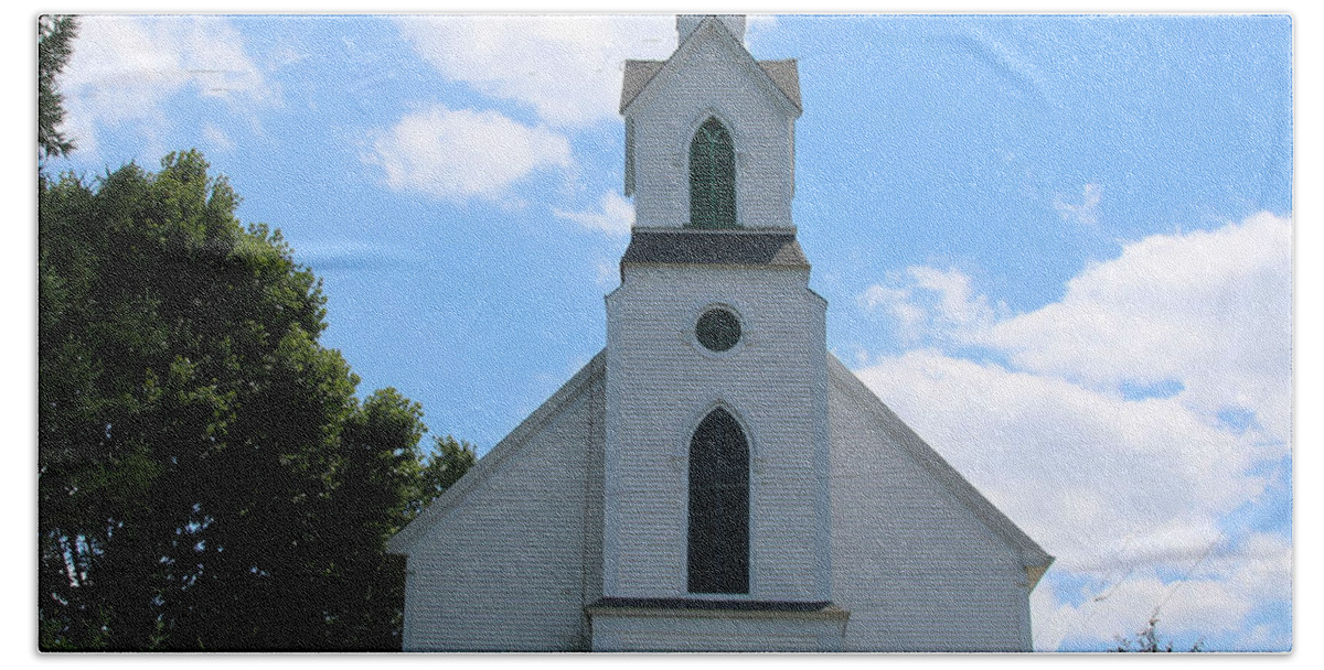  Bath Towel featuring the photograph Country Church by Rick Redman