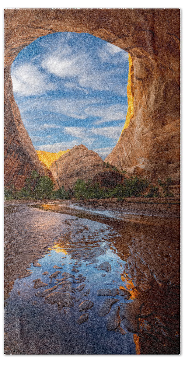 Utah Hand Towel featuring the photograph Coyote Gulch by Dustin LeFevre