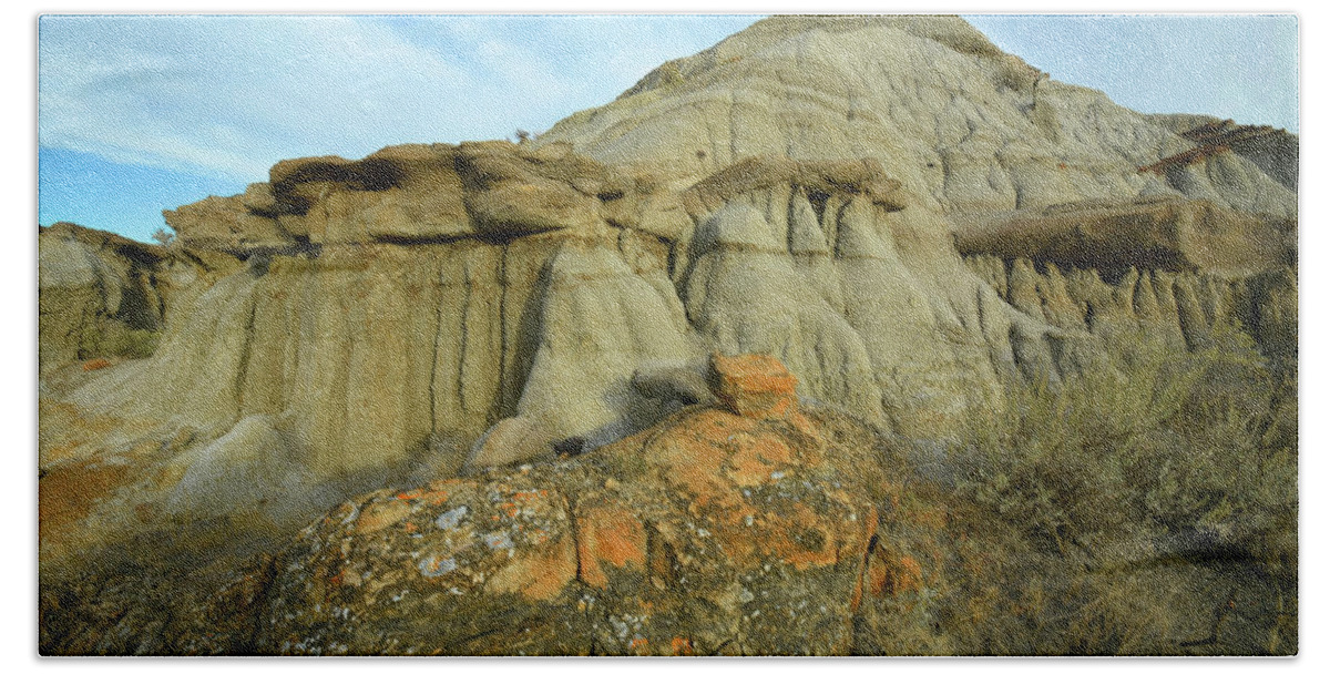 Cretaceous Period Bath Towel featuring the photograph Cretaceous Landscape Series-10 by Angelito De Jesus