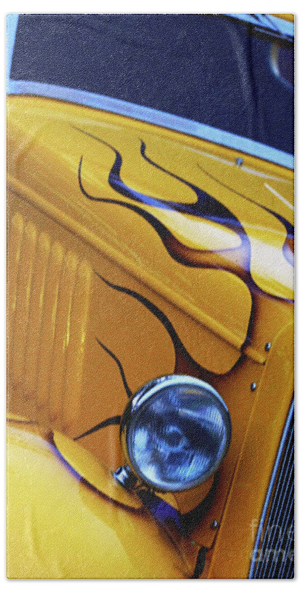 Car Hand Towel featuring the photograph Custom 1934 Ford Artwork by Stephen Melia