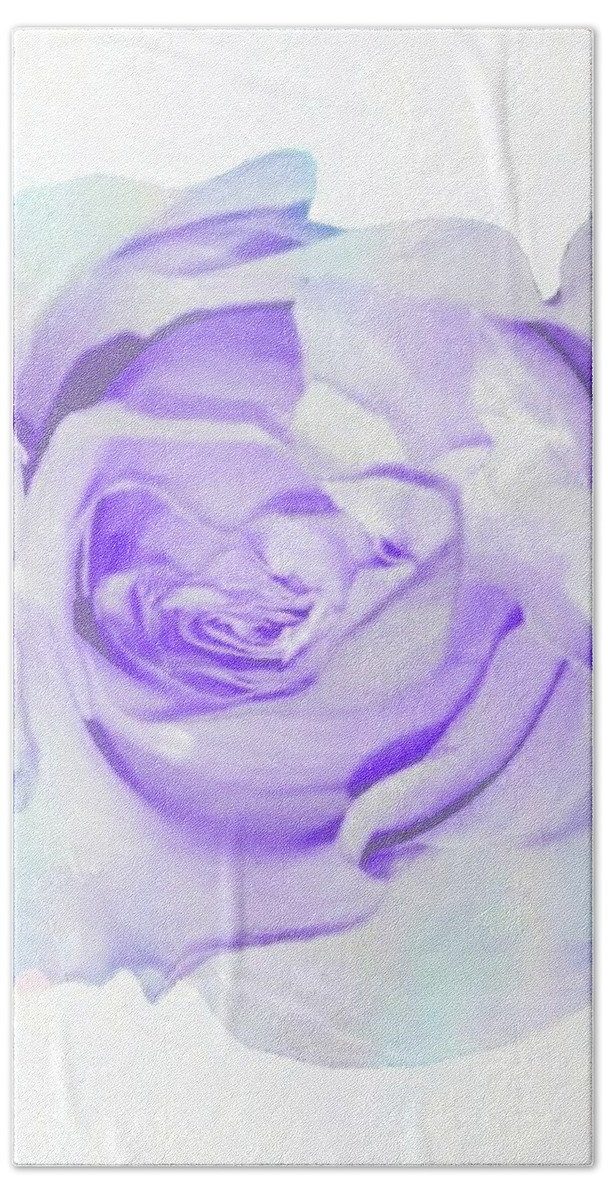 Rose Bath Towel featuring the photograph Delicate Touch by Rachel Hannah