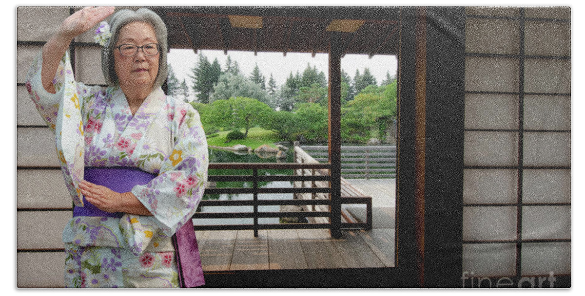 Japanese Garden Bath Towel featuring the photograph Diversity Is Our Strength by Bob Christopher