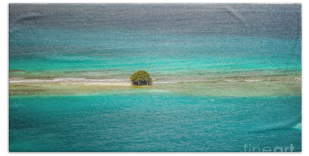Divi Divi Tree Bath Towel featuring the photograph Aruba by Buddy Morrison