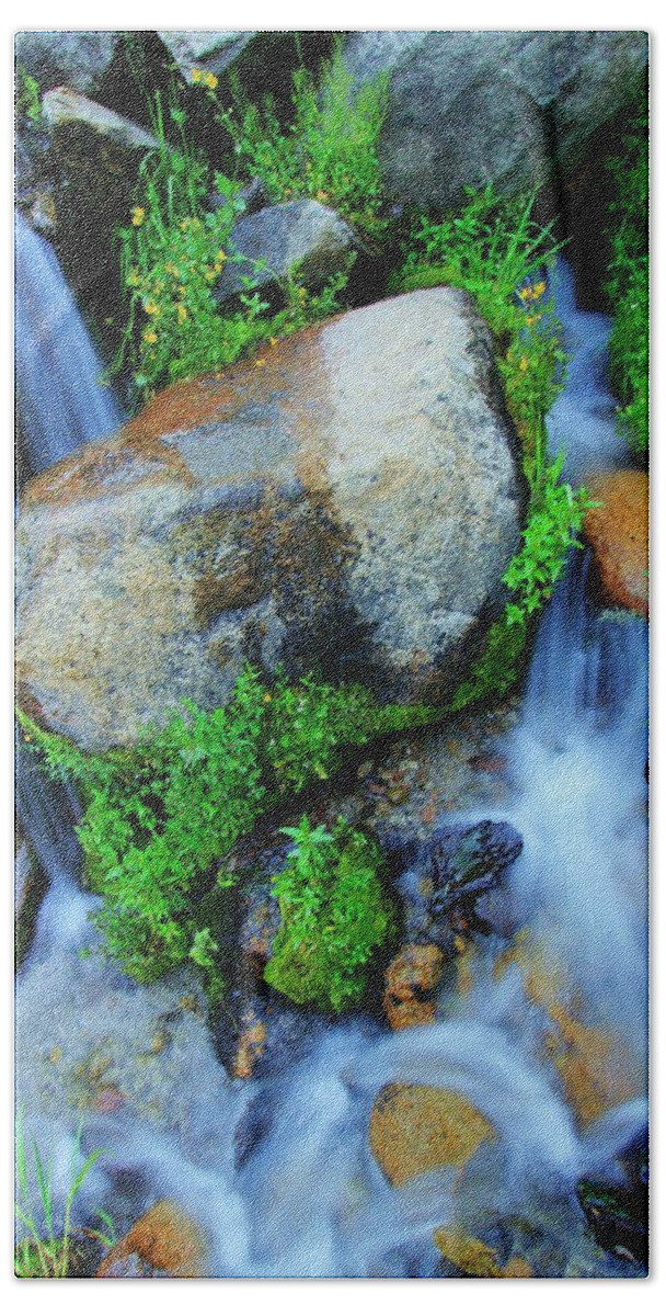 Sierra Bath Towel featuring the photograph Do You Share A Love For Streams? by Sean Sarsfield