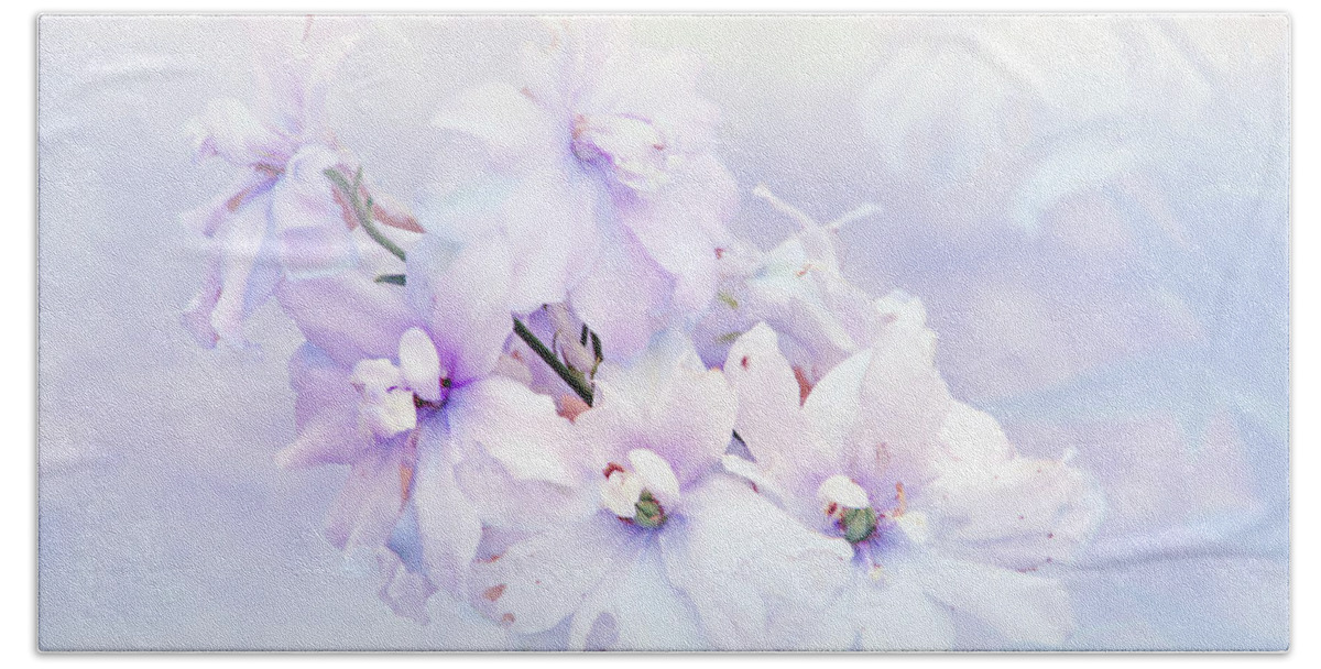 Floral Hand Towel featuring the photograph Dreaming of Spring by Debbie Nobile