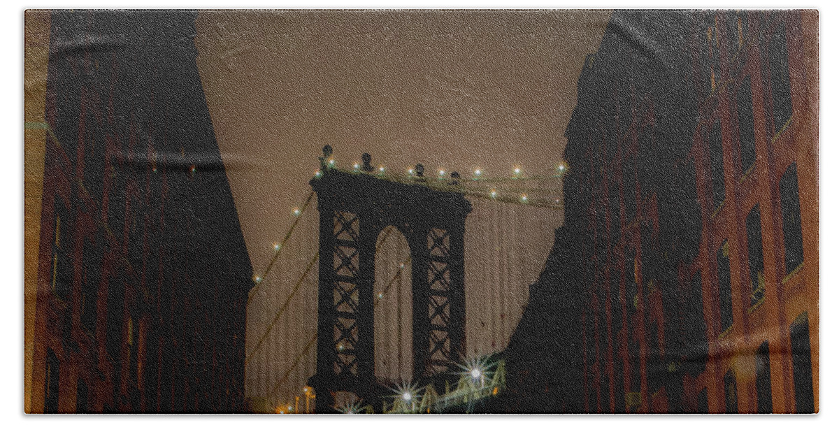 Nyc Hand Towel featuring the photograph Dumbo Nyc by JCV Freelance Photography LLC