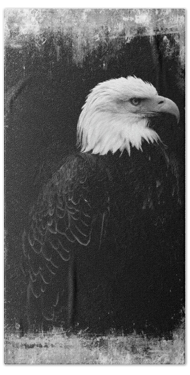 Eagle Bath Towel featuring the photograph Eagle by Martina Fagan