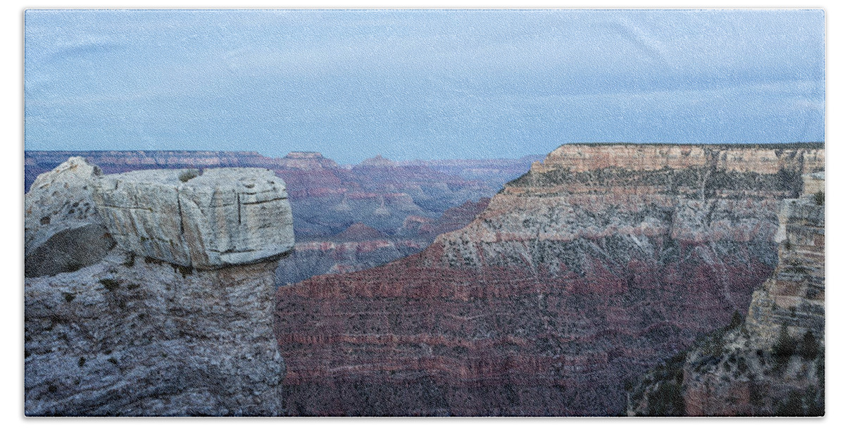 Grand Canyon Bath Towel featuring the photograph Early Evening at Grand Canyon No. 2 by Belinda Greb