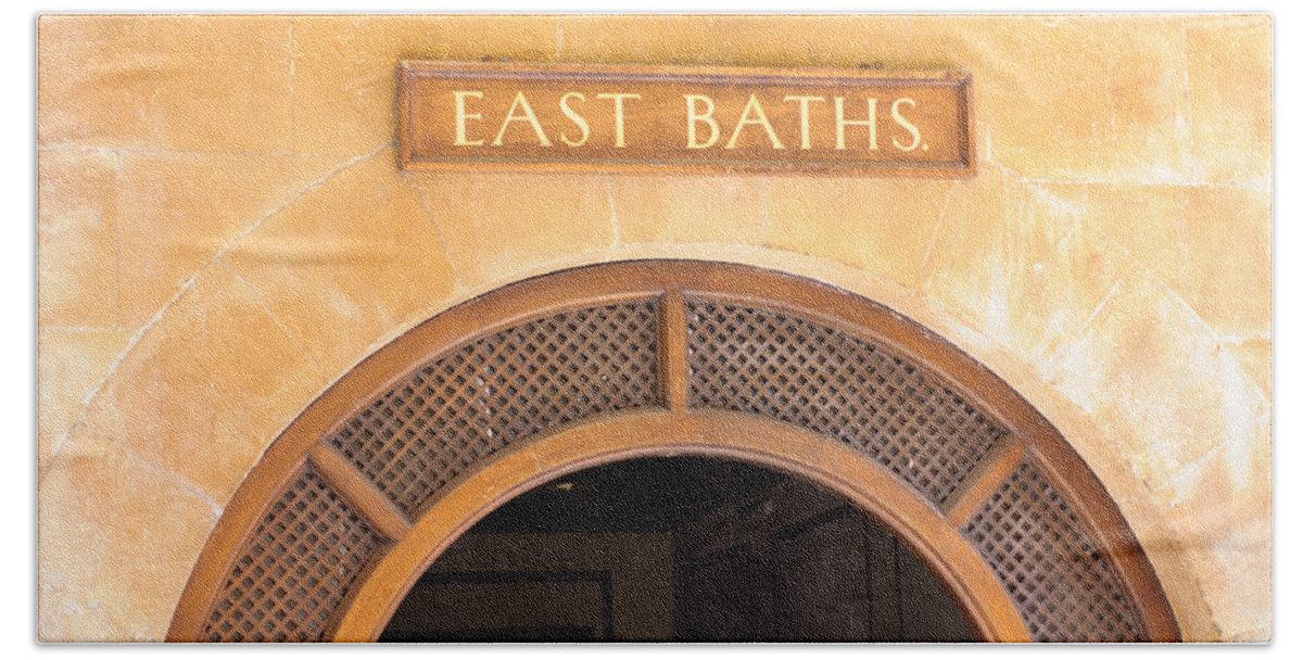 East Baths Bath Towel featuring the photograph East Baths by Christi Kraft