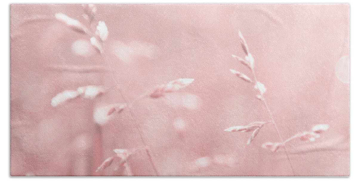 Pink Bath Sheet featuring the photograph Femina 02 - square by Aimelle Ml