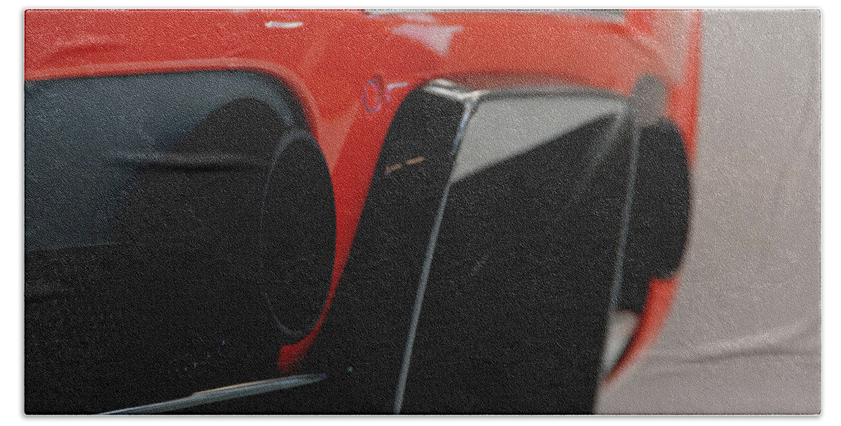 Ferrari 458 Speciale Hand Towel featuring the digital art Ferrari 458 Speciale by Super Lovely