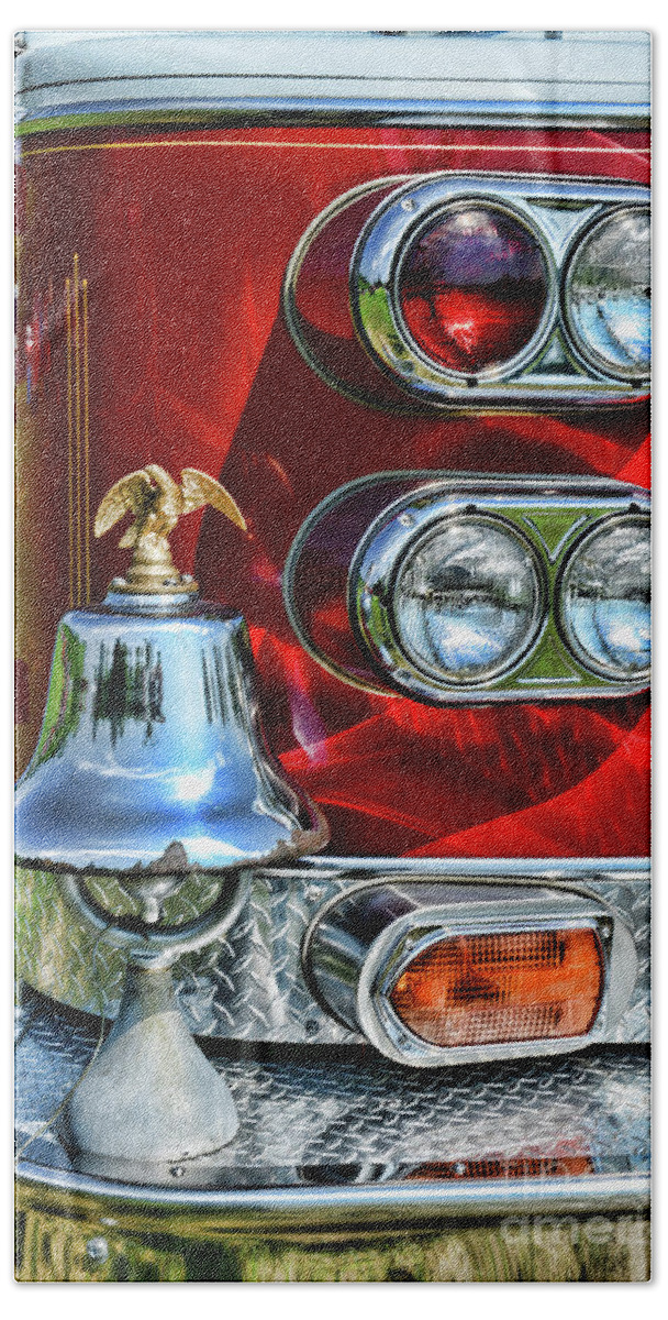 Fireman Hand Towel featuring the photograph Fireman -This is my Fire Bell by Paul Ward