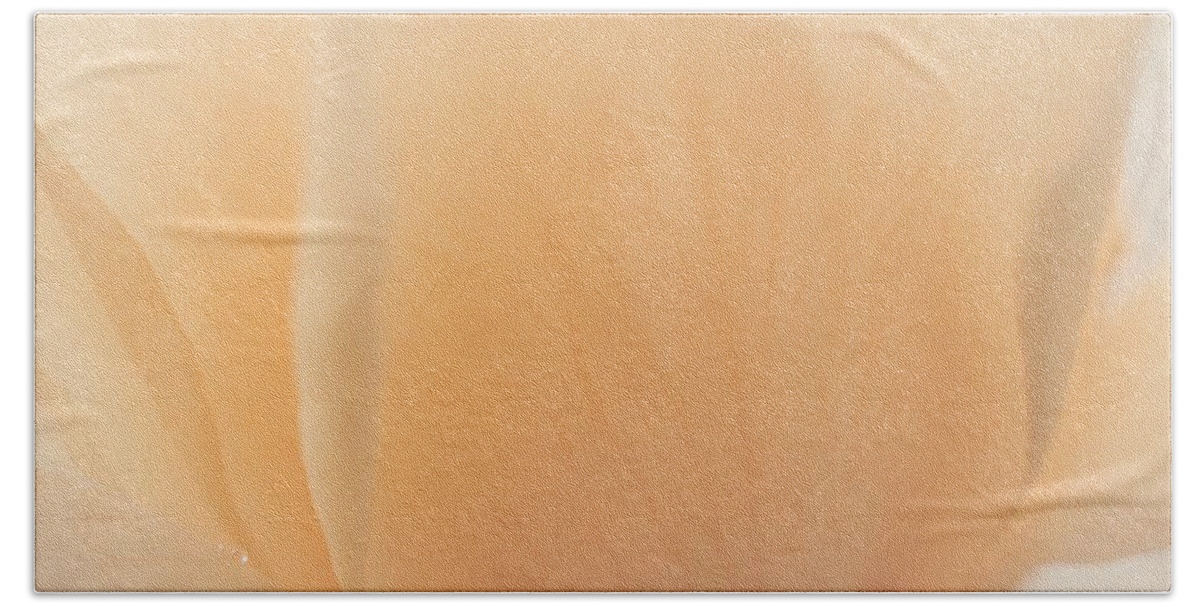  Bath Towel featuring the photograph Flourishing Soft Peach Rose by The Art Of Marilyn Ridoutt-Greene