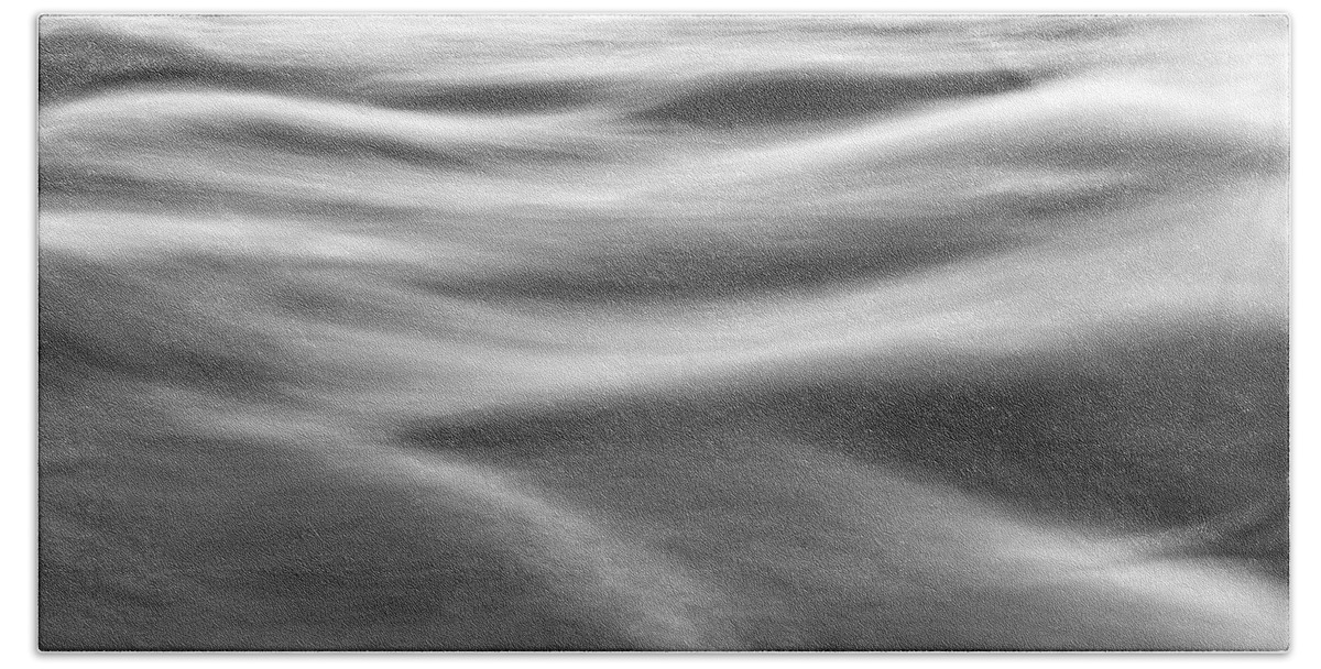Scott Norris Photography Bath Sheet featuring the photograph Flowing Water by Scott Norris