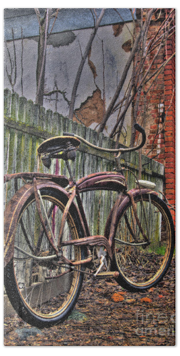Bicycle Hand Towel featuring the photograph Forgotten Ride 2 by Jim And Emily Bush
