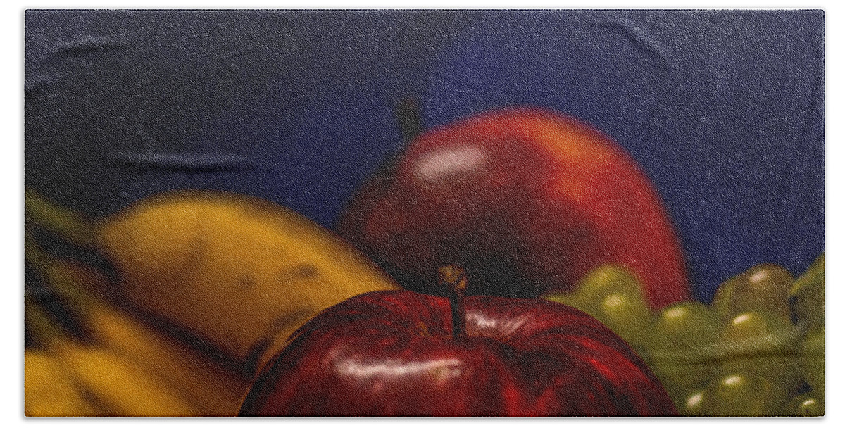 Fruit Bath Towel featuring the photograph Fruit Bowl by Ramabhadran Thirupattur