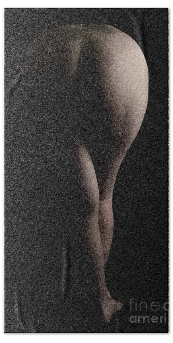 Artistic Photographs Bath Towel featuring the photograph Half Moon by Robert WK Clark