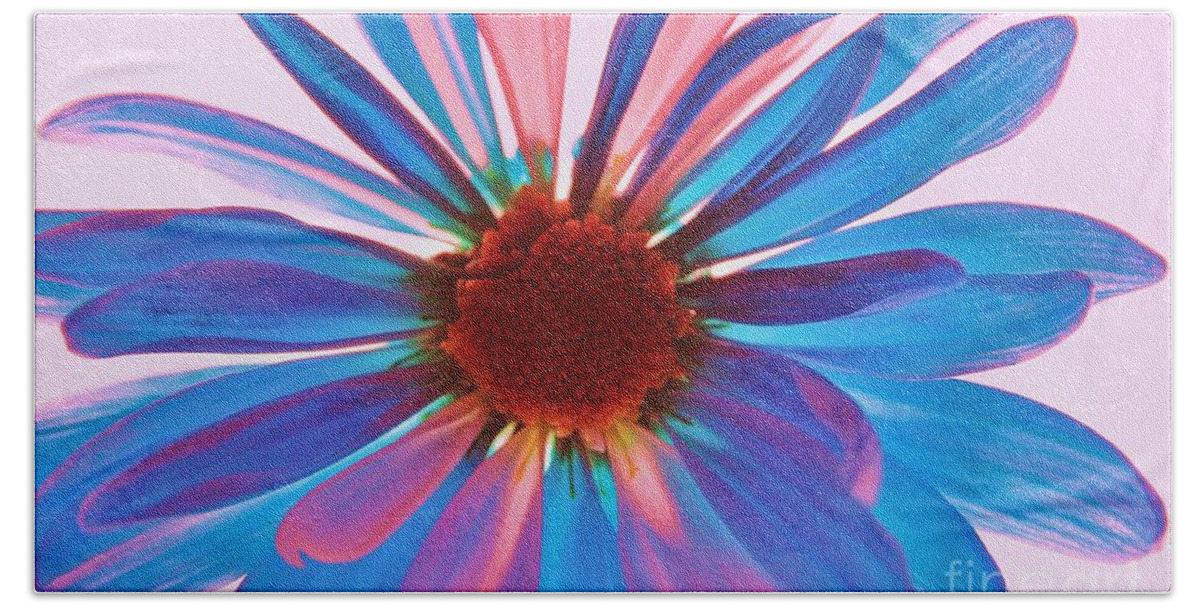 Flower Bath Towel featuring the photograph Glass Petals by Julie Lueders 