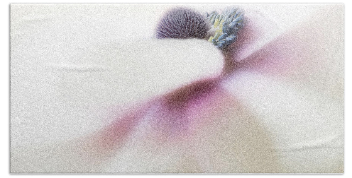 Flower Bath Towel featuring the photograph Glimpse of perfection. by Usha Peddamatham